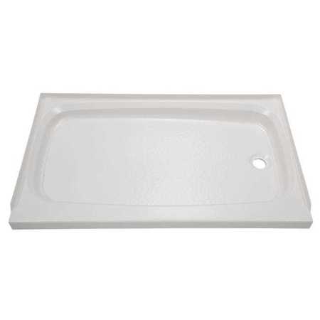 LIPPERT 24IN X 40IN SHOWER PAN; RIGHT DRAIN - PARCHMENT 209500
